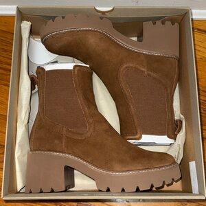 Dolce Vita Chestnut Suede Boots